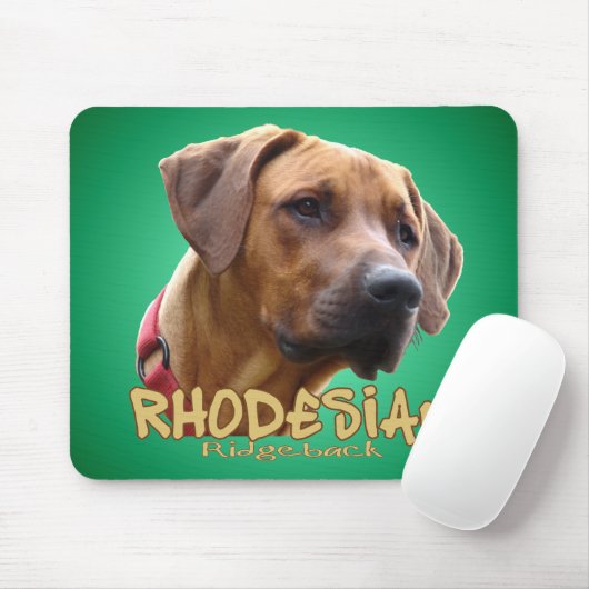 Rhodesian Ridgeback Mousepad (Mit Mouse)