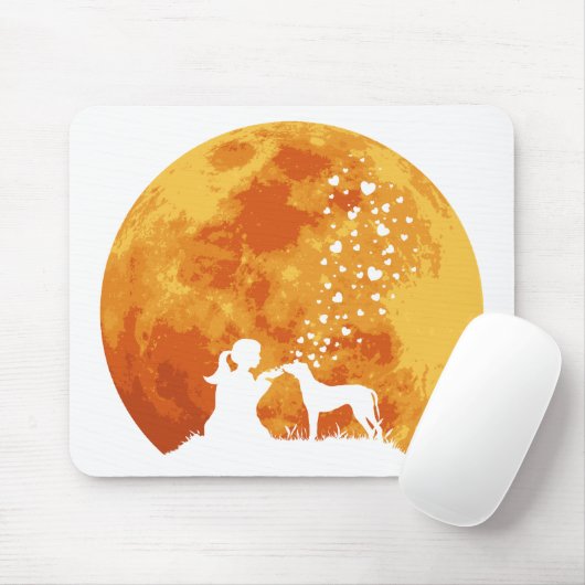 Rhodesian Ridgeback Mousepad (Mit Mouse)