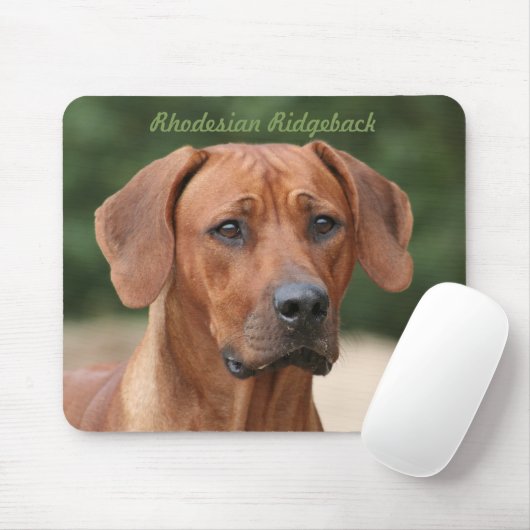 Rhodesian Ridgeback Muismat Mousepad (Mit Mouse)