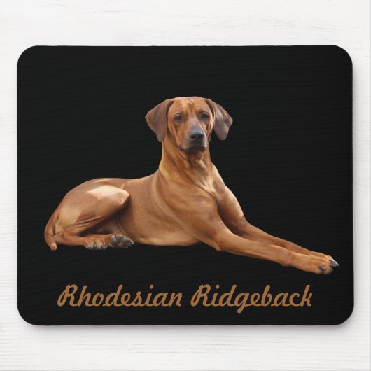 Rhodesian Ridgeback Muismat Mousepad (Vorne)
