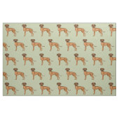 Rhodesian Ridgeback Niedlich African Lion Dog Gree Stoff (Fat Quarter (45,7 x 55,9 cm))