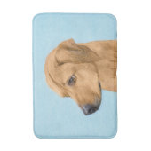 Rhodesian Ridgeback Painting - Original Dog Art Badematte (Vorderseite Vertikal)