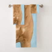 Rhodesian Ridgeback Painting - Original Dog Art Badhandtuch Set (Insitu)