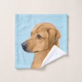 Rhodesian Ridgeback Painting - Original Dog Art Badhandtuch Set (Waschlappen)