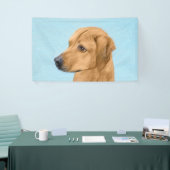Rhodesian Ridgeback Painting - Original Dog Art Banner (Messeveranstaltung)