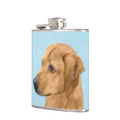 Rhodesian Ridgeback Painting - Original Dog Art Flachmann (Links)
