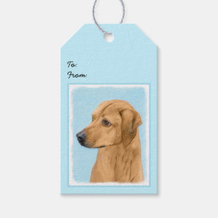 Rhodesian Ridgeback Painting - Original Dog Art Geschenkanhänger