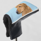 Rhodesian Ridgeback Painting - Original Dog Art Golf Headcover (3/4 Vorderseite)