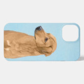 Rhodesian Ridgeback Painting - Original Dog Art iPhone Hülle (Rückseite (Horizontal))