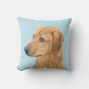Rhodesian Ridgeback Painting - Original Dog Art Kissen