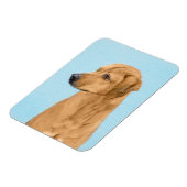Rhodesian Ridgeback Painting - Original Dog Art Magnet (Linke Seite)