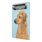 Rhodesian Ridgeback Painting - Original Dog Art Mini Klemmbrett (Gewinkelt2)