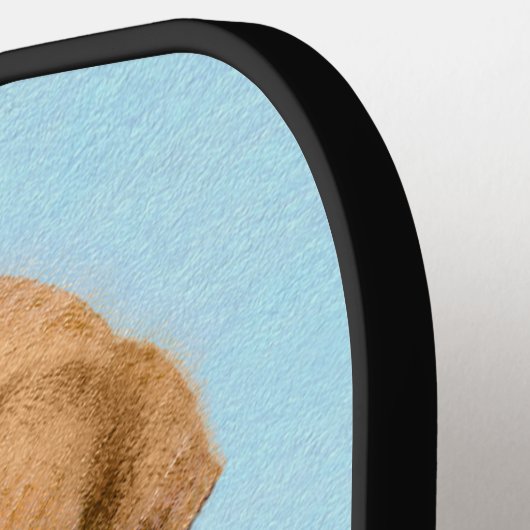 Rhodesian Ridgeback Painting - Original Dog Art Pickleball Schläger (Linke Seite)