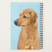 Rhodesian Ridgeback Painting - Original Dog Art Planer (Rückseite)