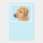 Rhodesian Ridgeback Painting - Original Dog Art Post-it Klebezettel (Vorderseite)