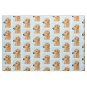 Rhodesian Ridgeback Painting - Original Dog Art Stoff (Fat Quarter (45,7 x 55,9 cm))