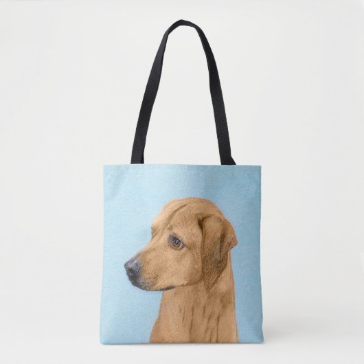 Rhodesian Ridgeback Painting - Original Dog Art Tasche (Vorderseite)