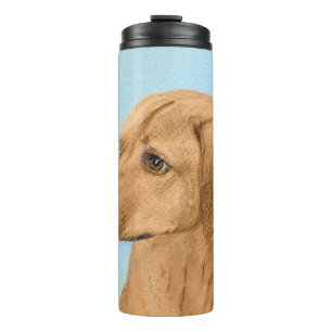 Rhodesian Ridgeback Painting - Original Dog Art Thermosbecher