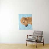 Rhodesian Ridgeback Painting - Original Dog Art Wandteppich (Beispiel)