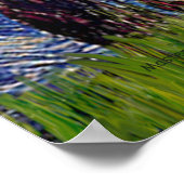 Rhodesian Ridgeback Pair - Starry Night Poster (Ecke)