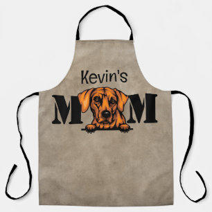 Rhodesian Ridgeback Personalisierte Mama Schürze