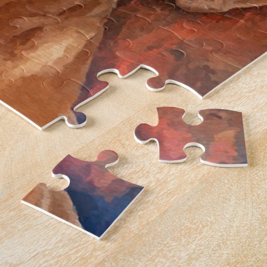 Rhodesian Ridgeback Porträt Puzzle (Seite)