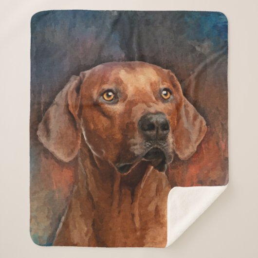 Rhodesian Ridgeback Porträt Sherpadecke (Vorderseite)