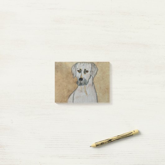 Rhodesian Ridgeback Post-it Klebezettel (Auf Schreibtisch)