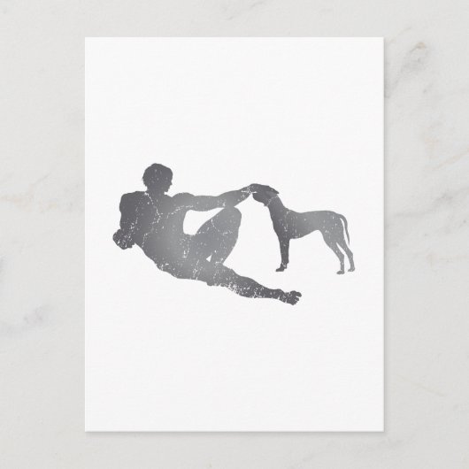 Rhodesian Ridgeback Postkarte (Vorderseite)