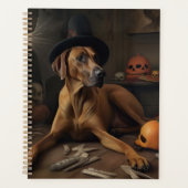 Rhodesian Ridgeback Pumpkins Halloween Beängstigen Planer (Vorderseite)