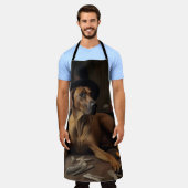 Rhodesian Ridgeback Pumpkins Halloween Beängstigen Schürze (Getragen)