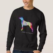 Rhodesian Ridgeback Puppy Pet Dog Owner Hippy Kraw Sweatshirt (Vorderseite)