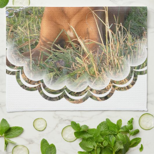 Rhodesian Ridgeback Rettungs-Geschirrtuch Küchentuch (Gefaltet)