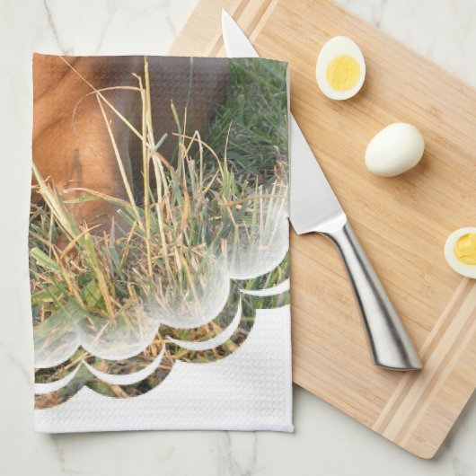 Rhodesian Ridgeback Rettungs-Geschirrtuch Küchentuch (Viertel Falte)