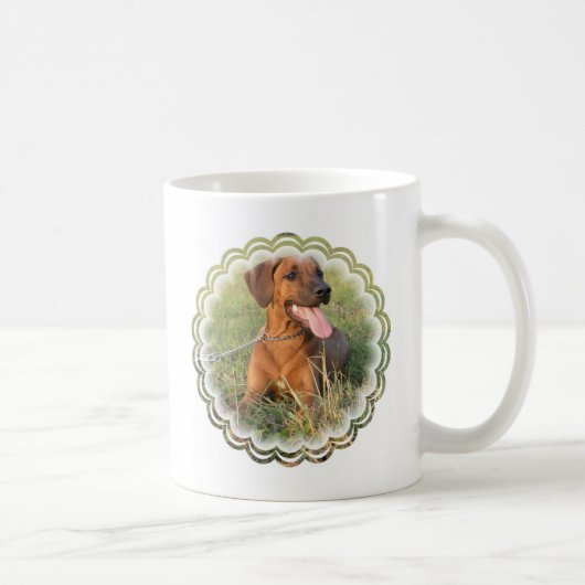 Rhodesian Ridgeback Rettungs-Kaffee-Tasse Kaffeetasse (Rechts)