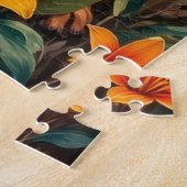 Rhodesian Ridgeback Savanna Sunset Art Puzzle (Seite)