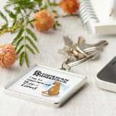 Rhodesian Ridgeback Schlüsselanhänger (Seite)