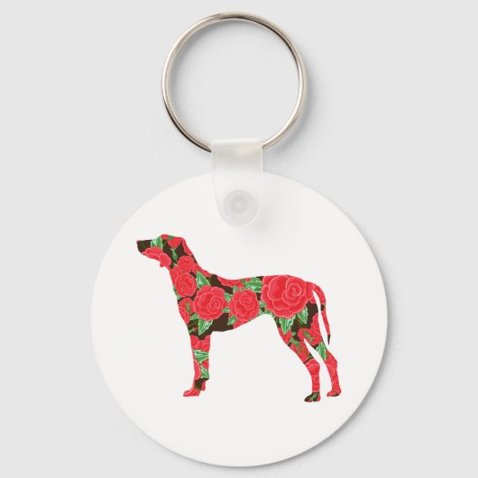Rhodesian Ridgeback Schlüsselanhänger (Vorderseite)