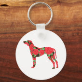 Rhodesian Ridgeback Schlüsselanhänger (Vorderseite)