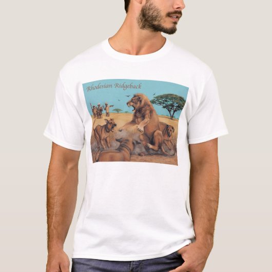 Rhodesian Ridgeback Shirt (Vorderseite)