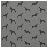 Rhodesian Ridgeback Silhouette-Muster Stoff (Muster)