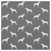 Rhodesian Ridgeback Silhouette-Muster Stoff (Muster)