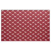 Rhodesian Ridgeback Silhouette-Muster Stoff (Fat Quarter (45,7 x 55,9 cm))