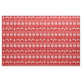 Rhodesian Ridgeback Silhouette-Weihnachtsmuster Stoff (Fat Quarter (45,7 x 55,9 cm))