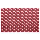 Rhodesian-Ridgeback-Silhouetten-Muster Stoff (Fat Quarter (45,7 x 55,9 cm))