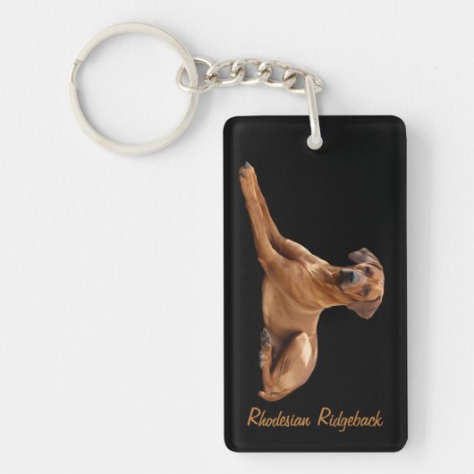 Rhodesian Ridgeback Sleutelhanger Schlüsselanhänger (Vorderseite)