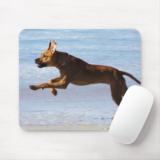 Rhodesian Ridgeback - Sprung Mousepad (Mit Mouse)
