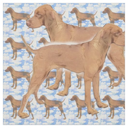 Rhodesian Ridgeback Stoff (Muster)
