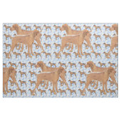 Rhodesian Ridgeback Stoff (Fat Quarter (45,7 x 55,9 cm))