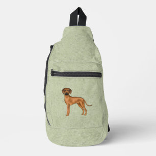Rhodesian Ridgeback Süßer Afrikanischer Löwenhund Crossbody Bag